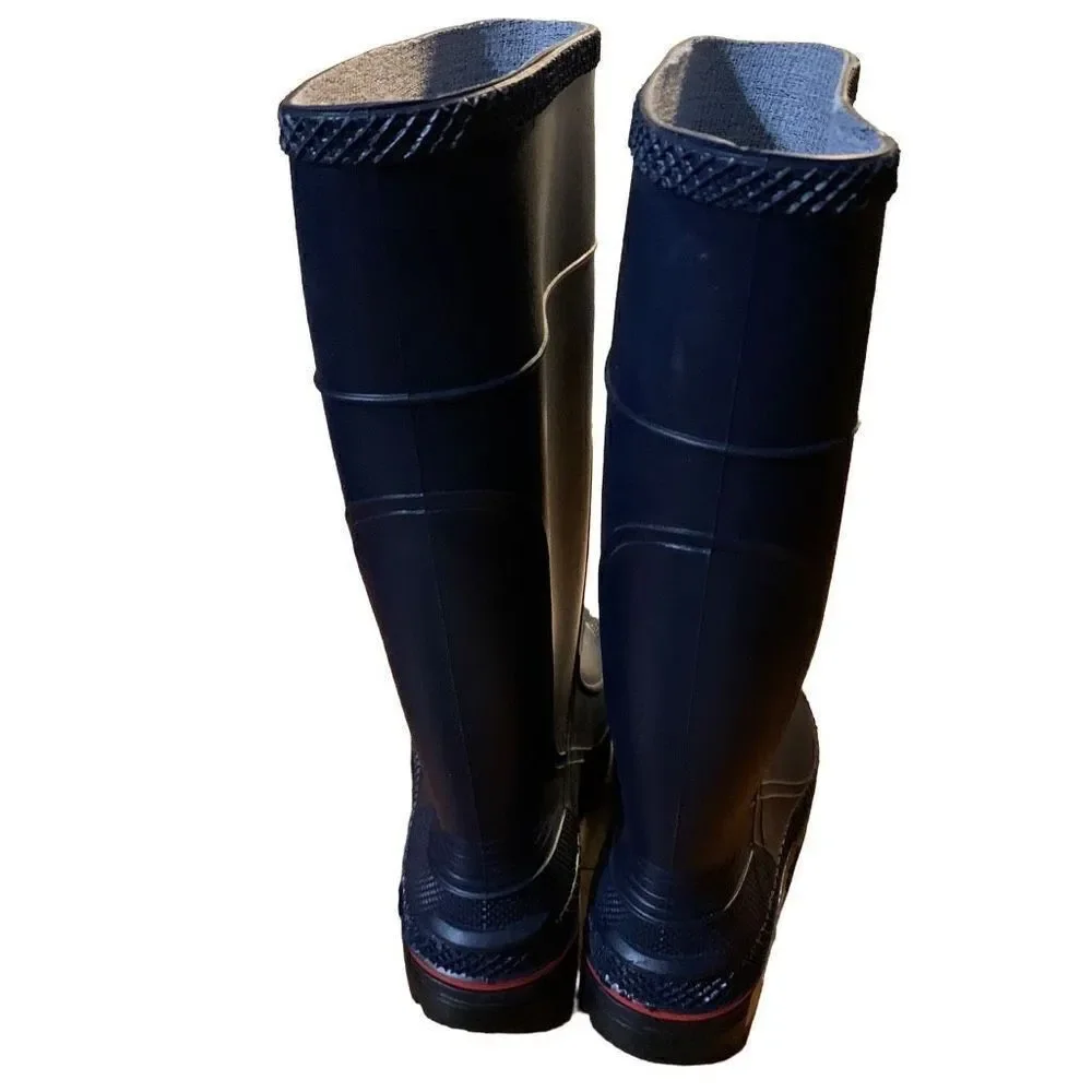 Honeywell Servus Size Youth 5 Blue Rubber Boots **NEW*